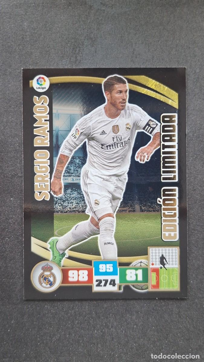 Cartes &agrave; collectionner de Football: L1 SERGIO RAMOS REAL MADRID EDICION LIMITADA PANINI ADRENALYN XL LIGA 2015/16 15 16