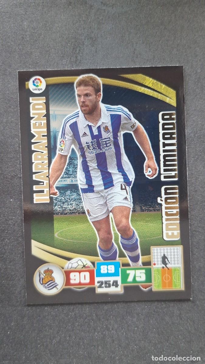 Cartes &agrave; collectionner de Football: L1 ILLARRAMENDI REAL SOCIEDAD EDICION LIMITADA PANINI ADRENALYN XL LIGA 2015/16 15 16
