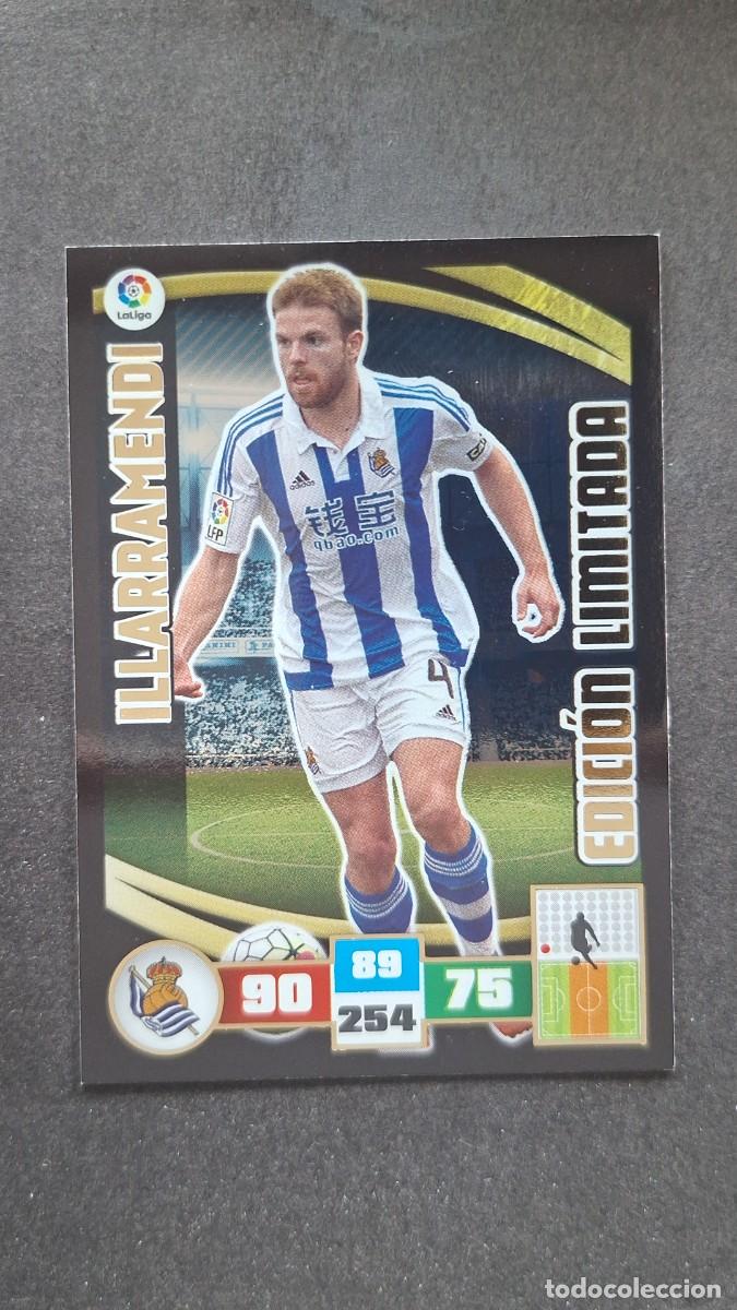 Cartes &agrave; collectionner de Football: L1 ILLARRAMENDI REAL SOCIEDAD EDICION LIMITADA PANINI ADRENALYN XL LIGA 2015/16 15 16