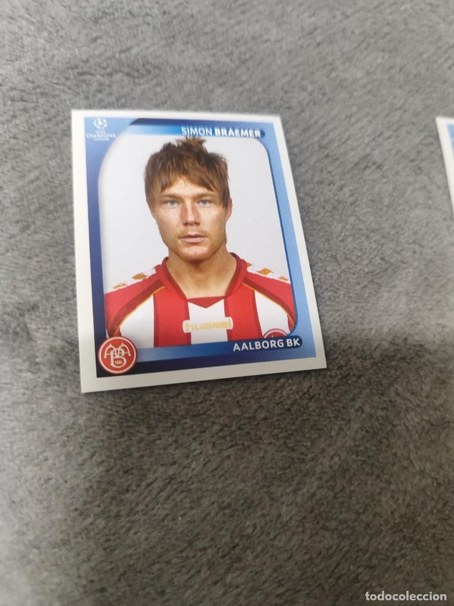Cartes &agrave; collectionner de Football: 39 CHAMPIONS LEAGUE 08 09 PANINI SIMON BRAEMER - AALBORG BK - 2008 2009 UCL UEFA
