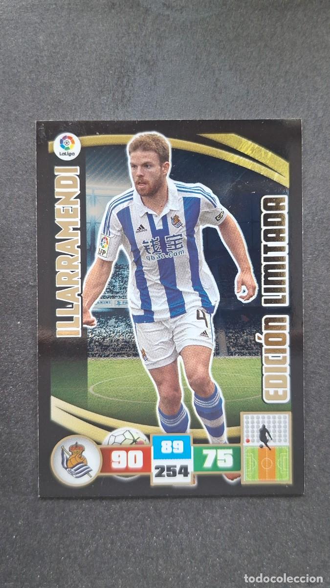 Cromos de F&uacute;tbol: L2 ILLARRAMENDI REAL SOCIEDAD EDICION LIMITADA PANINI ADRENALYN XL LIGA 2015/16 15 16