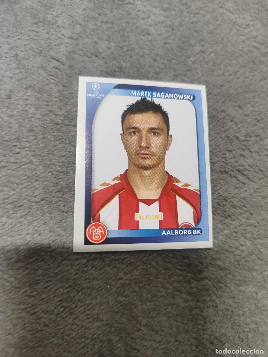 Cromos de F&uacute;tbol: 42 CHAMPIONS LEAGUE 08 09 PANINI MAREK SAGANOWSKI - AALBORG BK - 2008 2009 UCL UEFA