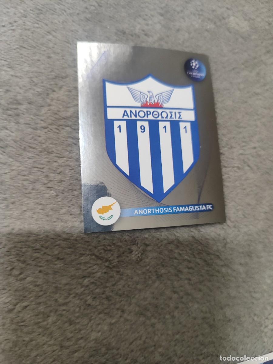 Cromos de F&uacute;tbol: 43 CHAMPIONS LEAGUE 08 09 PANINI ESCUDO LOGO - ANORTHOSIS FAMAGUSTA FC - 2008 2009 UCL UEFA