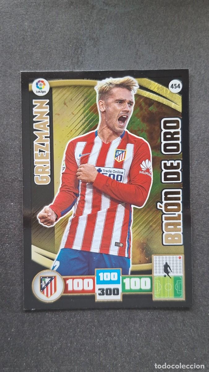 Cromos de F&uacute;tbol: L2 GRIEZMANN ATLETICO DE MADRID 454 BALON DE ORO PANINI ADRENALYN XL LIGA 2015/16 15 16