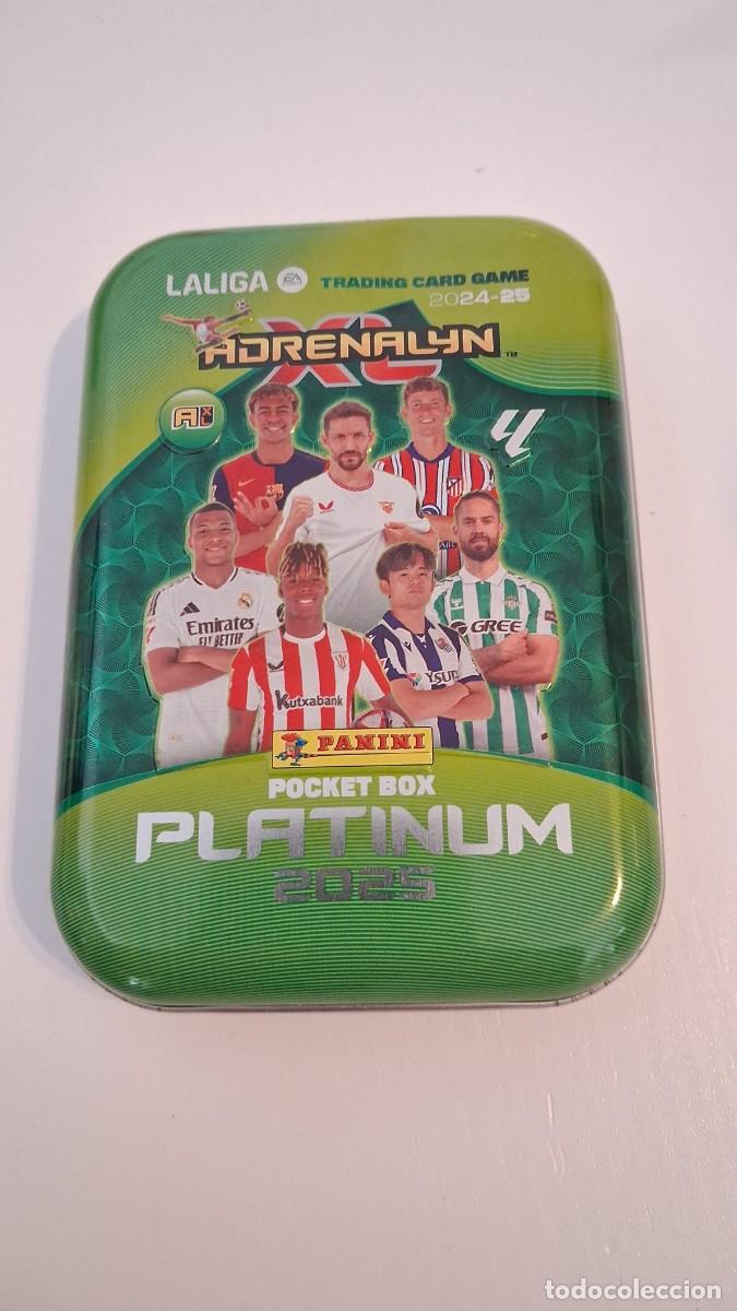 Cromos de F&uacute;tbol: Panini ADRENALYN. Liga 2024-2025. POCKET BOX PLATINUM. VACIA