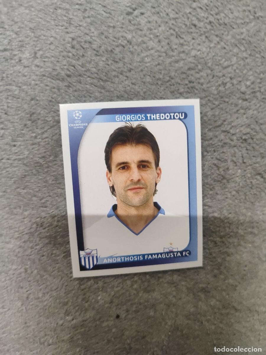 Cromos de F&uacute;tbol: 47 CHAMPIONS LEAGUE 08 09 PANINI GIORGIOS THEDOTOU - ANORTHOSIS FAMAGUSTA FC - 2008 2009 UCL UEFA