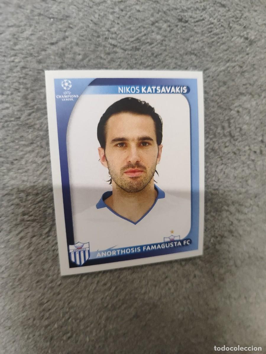 Cromos de F&uacute;tbol: 48 CHAMPIONS LEAGUE 08 09 PANINI NIKOS KATSAVAKIS - ANORTHOSIS FAMAGUSTA FC - 2008 2009 UCL UEFA