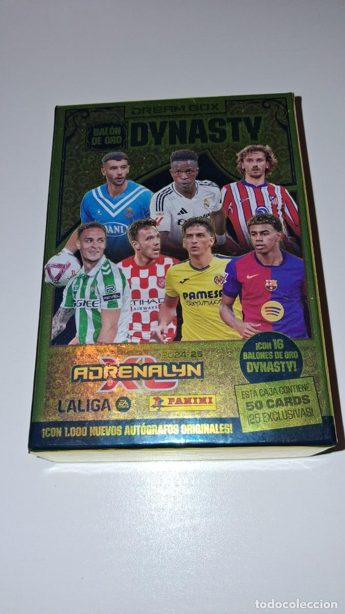 Cromos de F&uacute;tbol: Panini ADRENALYN. Liga 2024-2025. Dream Box Bal&oacute;n Oro Dinasty. VACIA