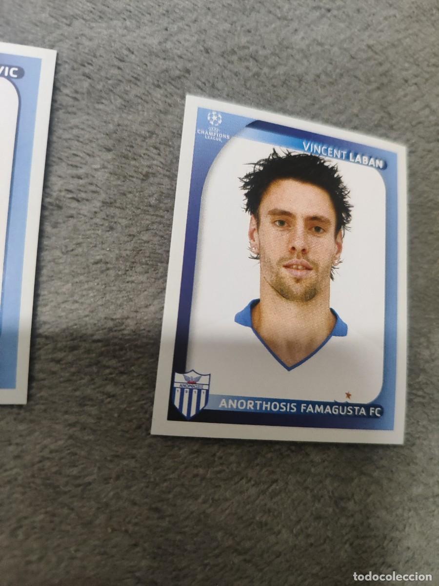 Cromos de F&uacute;tbol: 52 CHAMPIONS LEAGUE 08 09 PANINI VINCENT LABAN - ANORTHOSIS FAMAGUSTA FC - 2008 2009 UCL UEFA