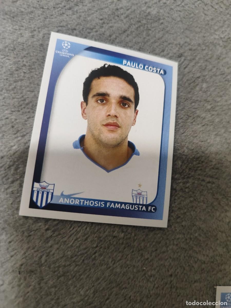 Cromos de F&uacute;tbol: 53 CHAMPIONS LEAGUE 08 09 PANINI PAULO COSTA - ANORTHOSIS FAMAGUSTA FC - 2008 2009 UCL UEFA