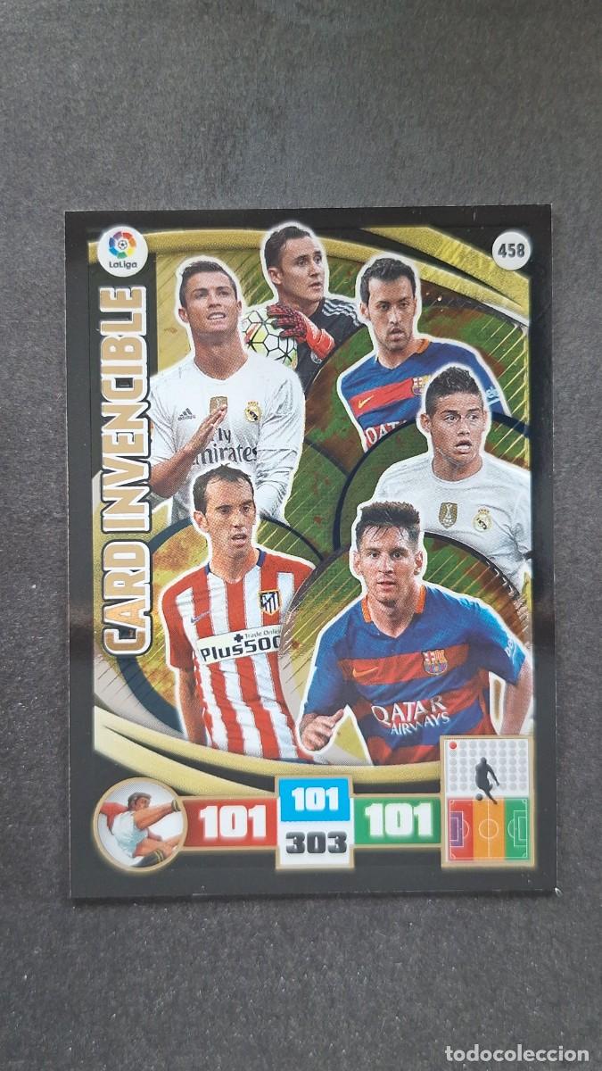 Cromos de F&uacute;tbol: L2 CARD INVENCIBLE 458 PANINI ADRENALYN XL LIGA 2015/16 15 16