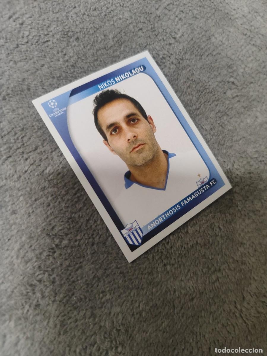 Cromos de F&uacute;tbol: 54 CHAMPIONS LEAGUE 08 09 PANINI NIKOS NIKOLAOU - ANORTHOSIS FAMAGUSTA FC - 2008 2009 UCL UEFA