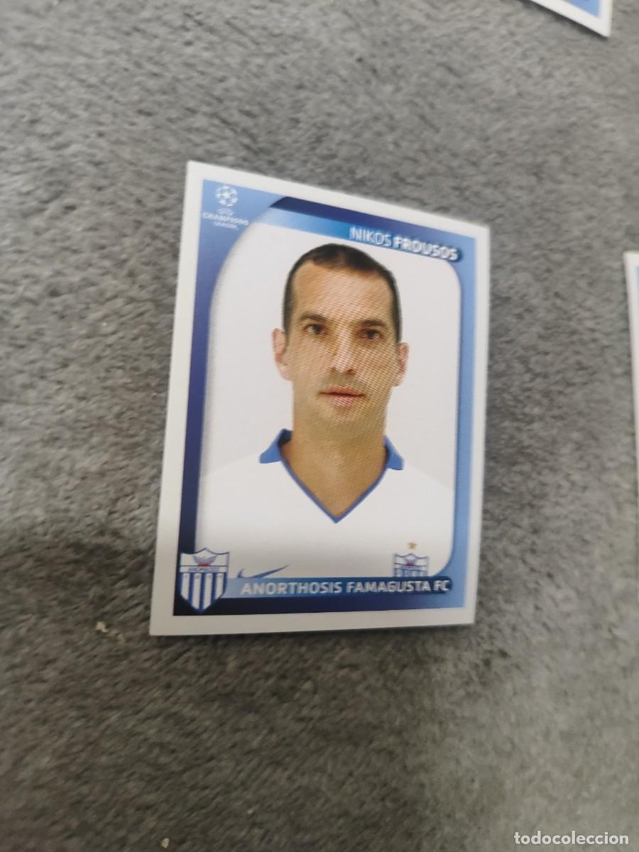 Cromos de F&uacute;tbol: 56 CHAMPIONS LEAGUE 08 09 PANINI NIKOS FROUSOS - ANORTHOSIS FAMAGUSTA FC - 2008 2009 UCL UEFA