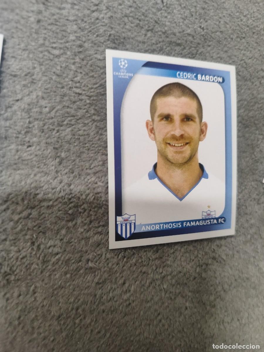 Cromos de F&uacute;tbol: 57 CHAMPIONS LEAGUE 08 09 PANINI CEDRIC BARDON - ANORTHOSIS FAMAGUSTA FC - 2008 2009 UCL UEFA