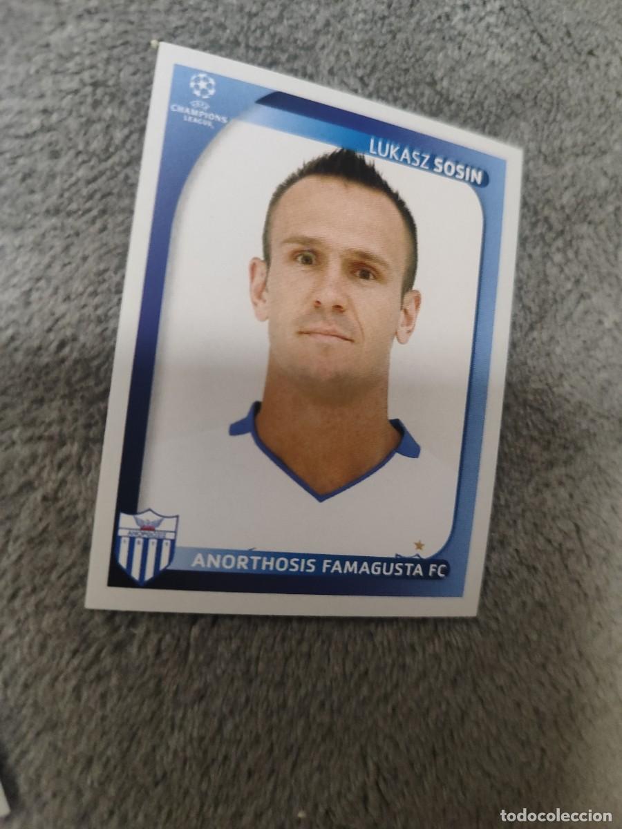 Cromos de F&uacute;tbol: 58 CHAMPIONS LEAGUE 08 09 PANINI LUKASZ SOSIN - ANORTHOSIS FAMAGUSTA FC - 2008 2009 UCL UEFA