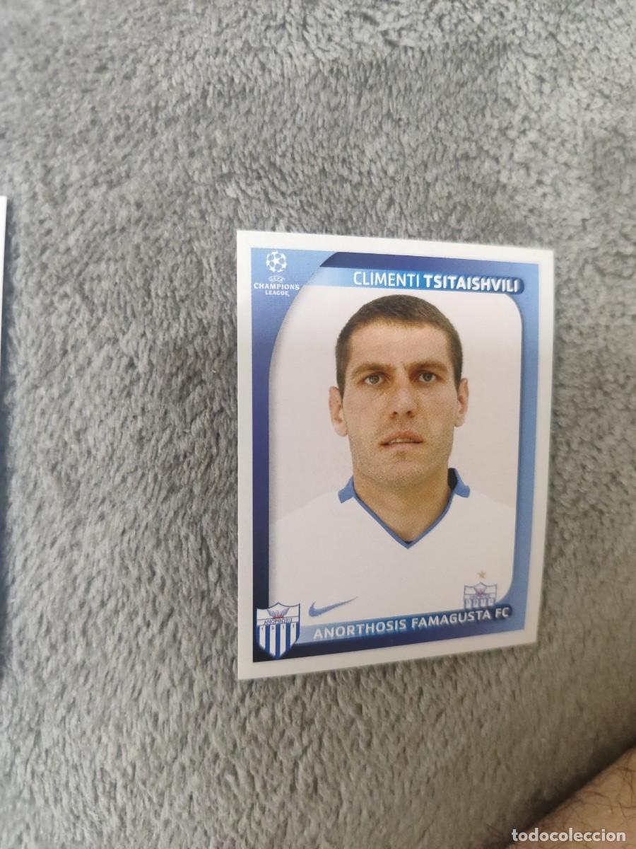 Cromos de F&uacute;tbol: 59 CHAMPIONS LEAGUE 08 09 PANINI CLIMENTI TSITAISHVILI - ANORTHOSIS FAMAGUSTA FC - 2008 2009 UCL UEF