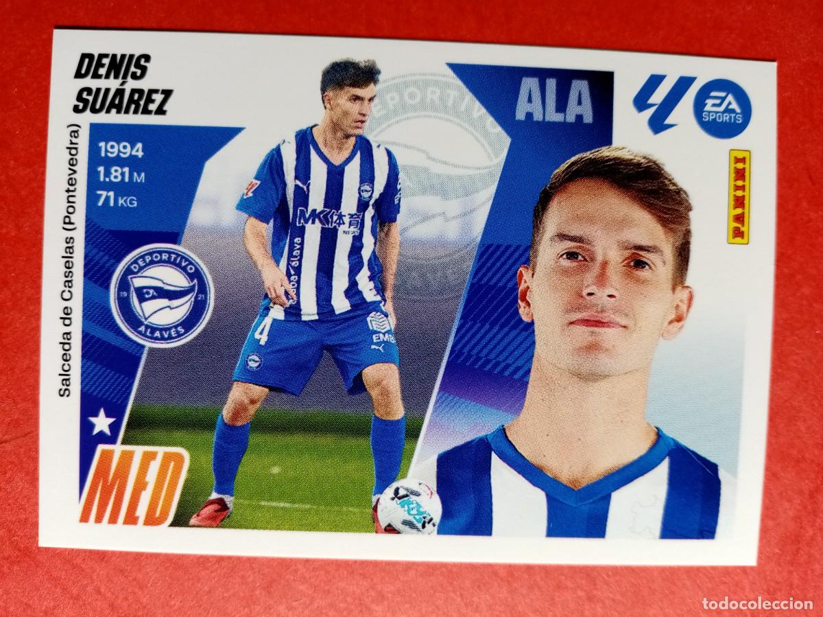 Cromos de F&uacute;tbol: N&ordm; 51 DENIS SUAREZ, ULTIMOS FICHAJES, D ALAVES, LIGA ESTE 2025 2026 25 26 PANINI
