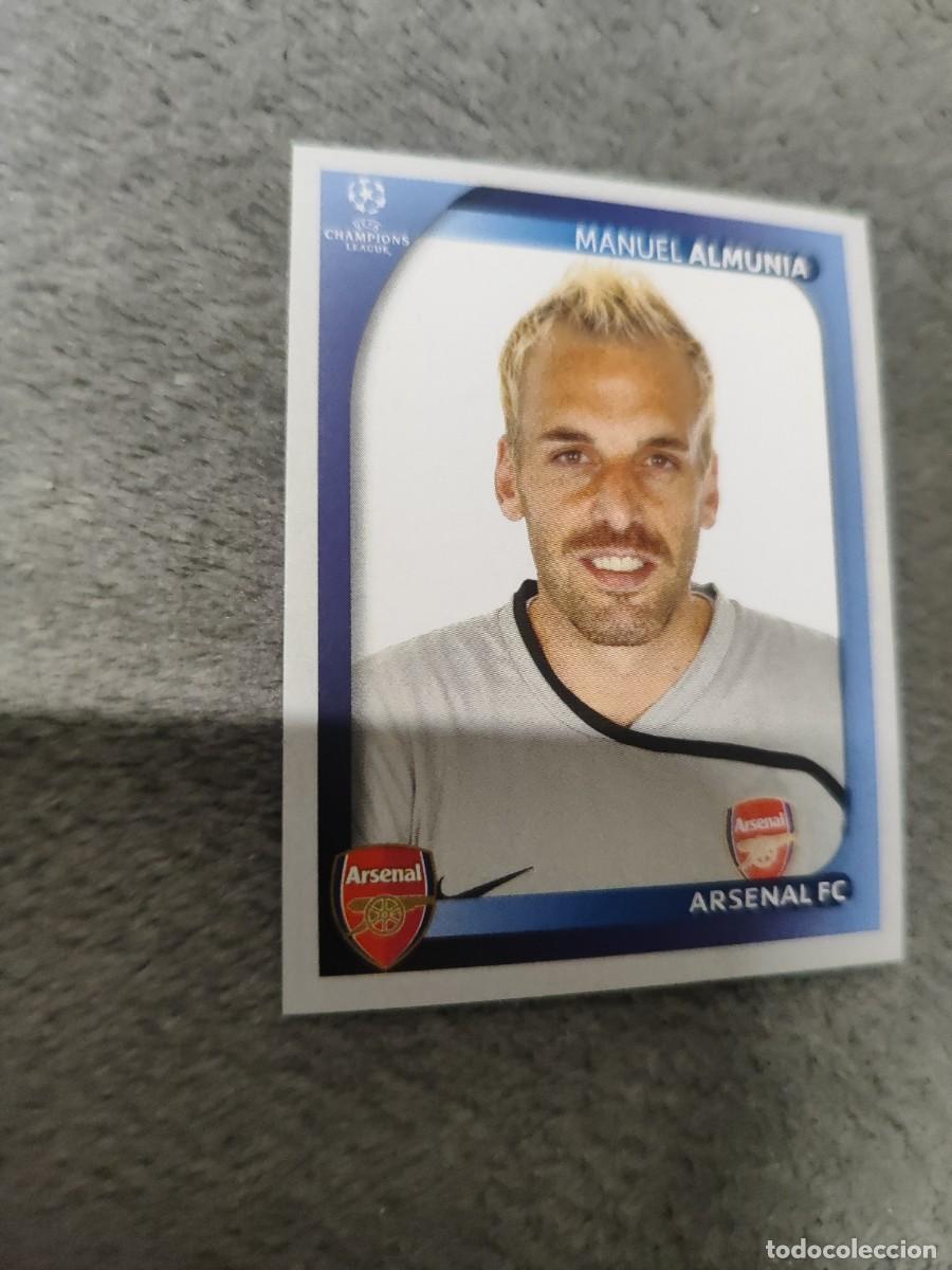 Cromos de F&uacute;tbol: 61 CHAMPIONS LEAGUE 08 09 PANINI MANUEL ALMUNIA - ARSENAL FC - 2008 2009 UCL UEFA