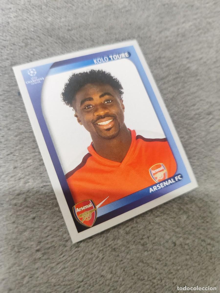 Cromos de F&uacute;tbol: 63 CHAMPIONS LEAGUE 08 09 PANINI KOLO TOURE - ARSENAL FC - 2008 2009 UCL UEFA