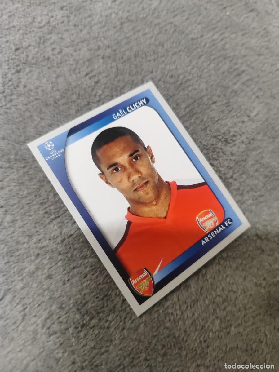 Cromos de F&uacute;tbol: 64 CHAMPIONS LEAGUE 08 09 PANINI GAЁL CLICHY - ARSENAL FC - 2008 2009 UCL UEFA