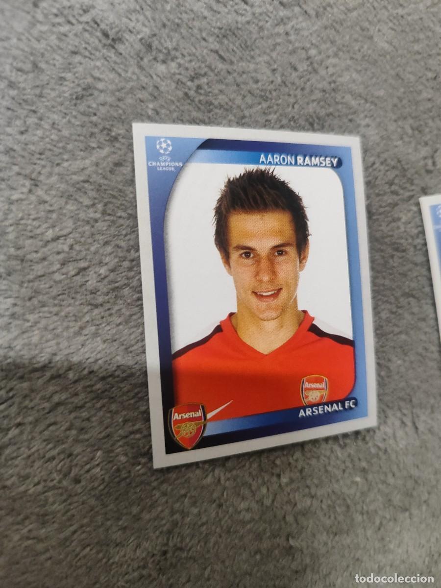 Fu&szlig;ball-Sticker: 67 CHAMPIONS LEAGUE 08 09 PANINI AARON RAMSEY - ARSENAL FC - 2008 2009 UCL UEFA