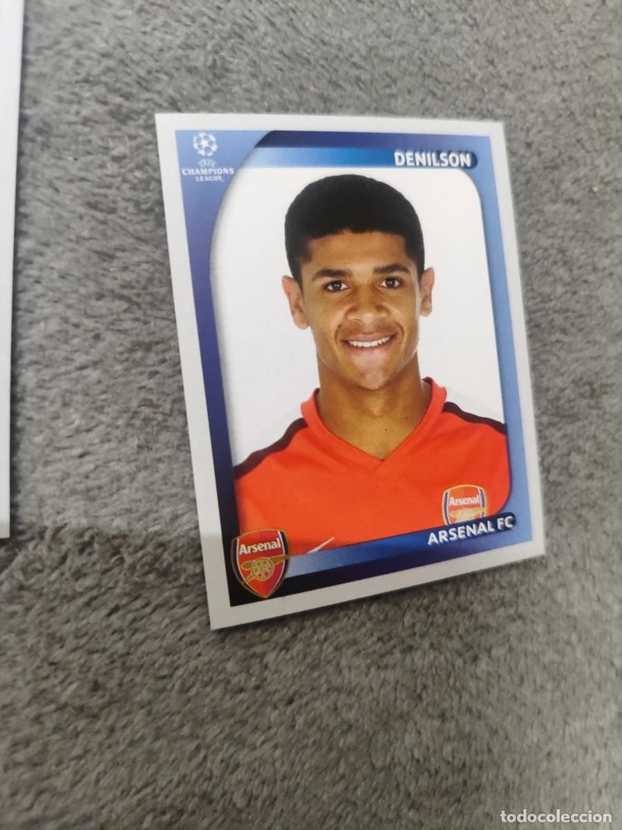 Fu&szlig;ball-Sticker: 68 CHAMPIONS LEAGUE 08 09 PANINI DENILSON - ARSENAL FC - 2008 2009 UCL UEFA