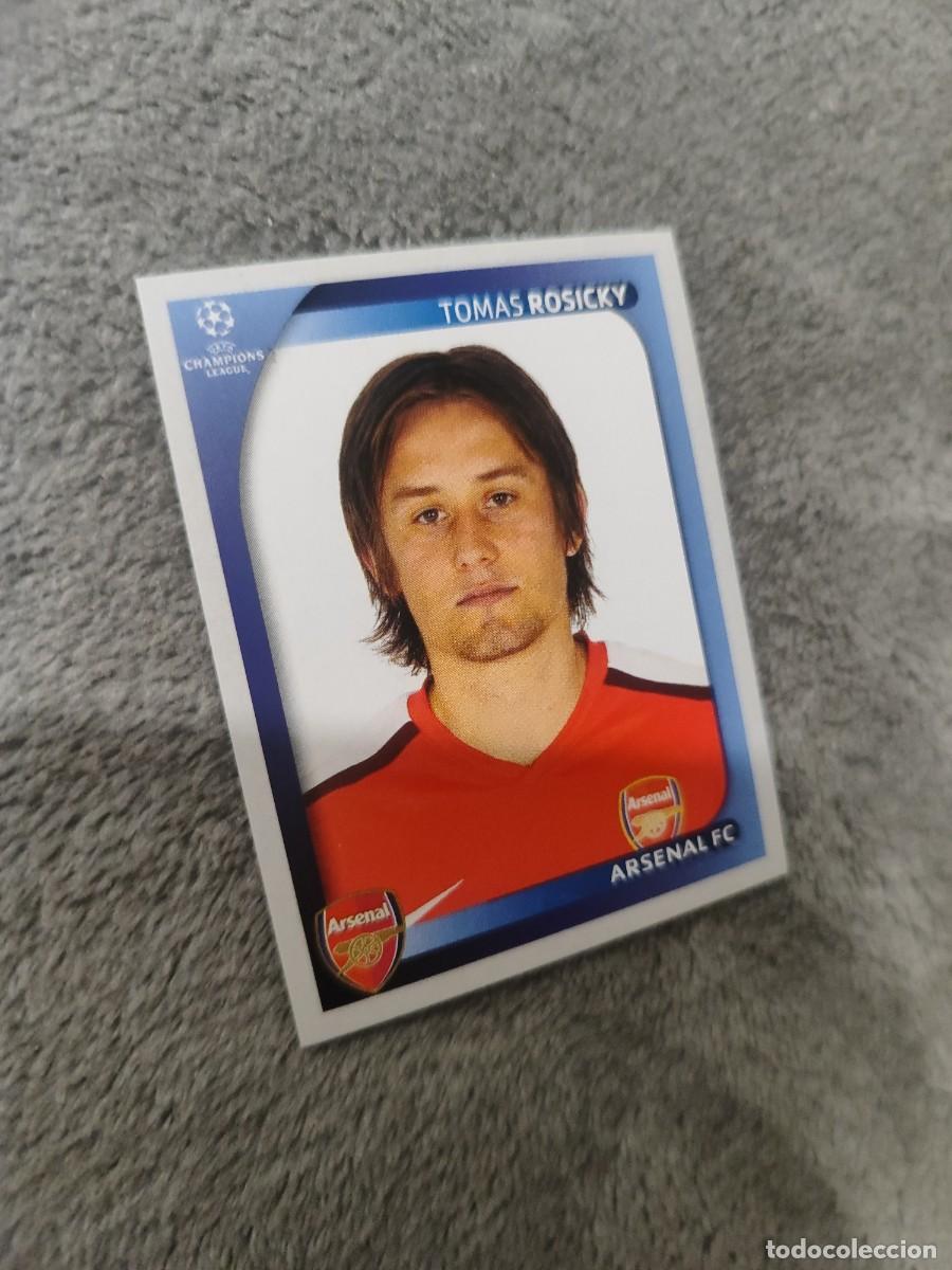 Fu&szlig;ball-Sticker: 69 CHAMPIONS LEAGUE 08 09 PANINI TOMAS ROSICKY - ARSENAL FC - 2008 2009 UCL UEFA
