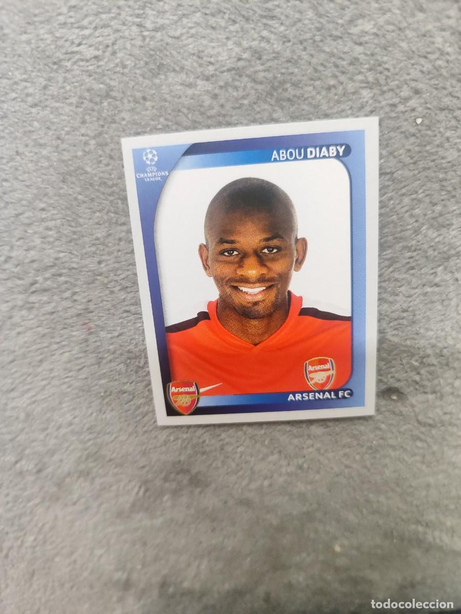 Fu&szlig;ball-Sticker: 70 CHAMPIONS LEAGUE 08 09 PANINI ABOU DIABY - ARSENAL FC - 2008 2009 UCL UEFA