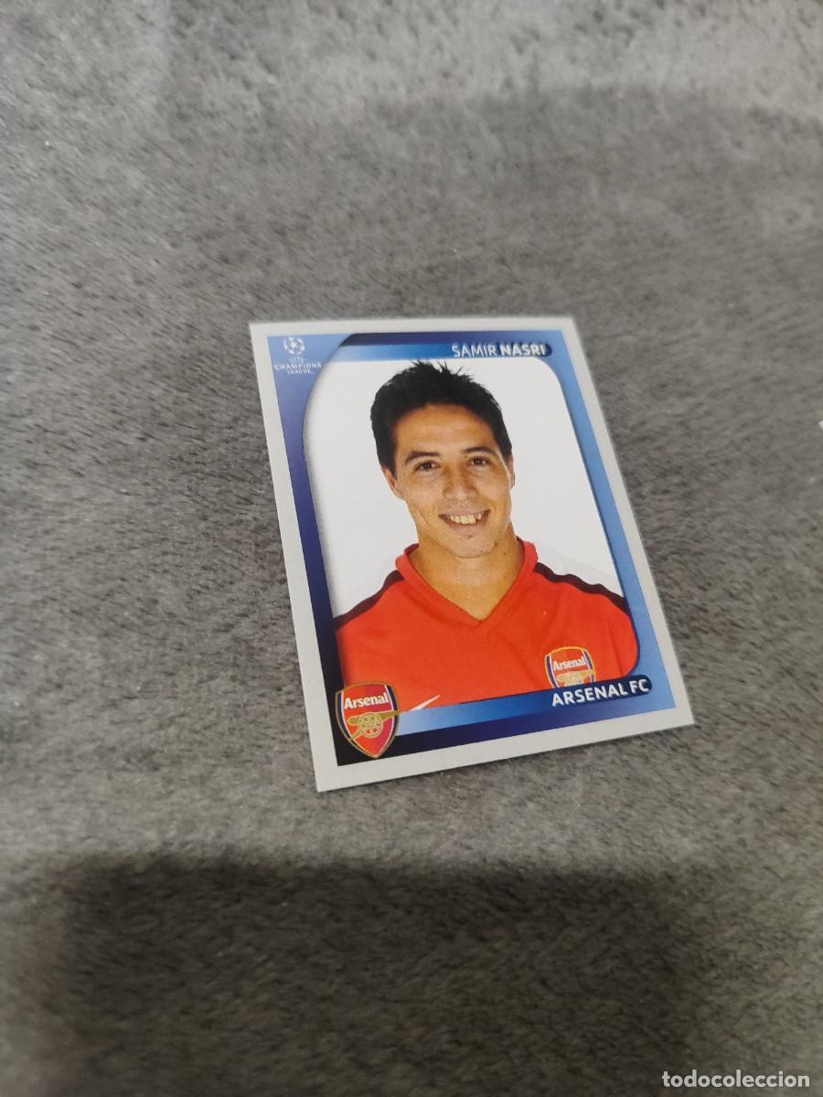 Cromos de F&uacute;tbol: 72 CHAMPIONS LEAGUE 08 09 PANINI SAMIR NASRI - ARSENAL FC - 2008 2009 UCL UEFA
