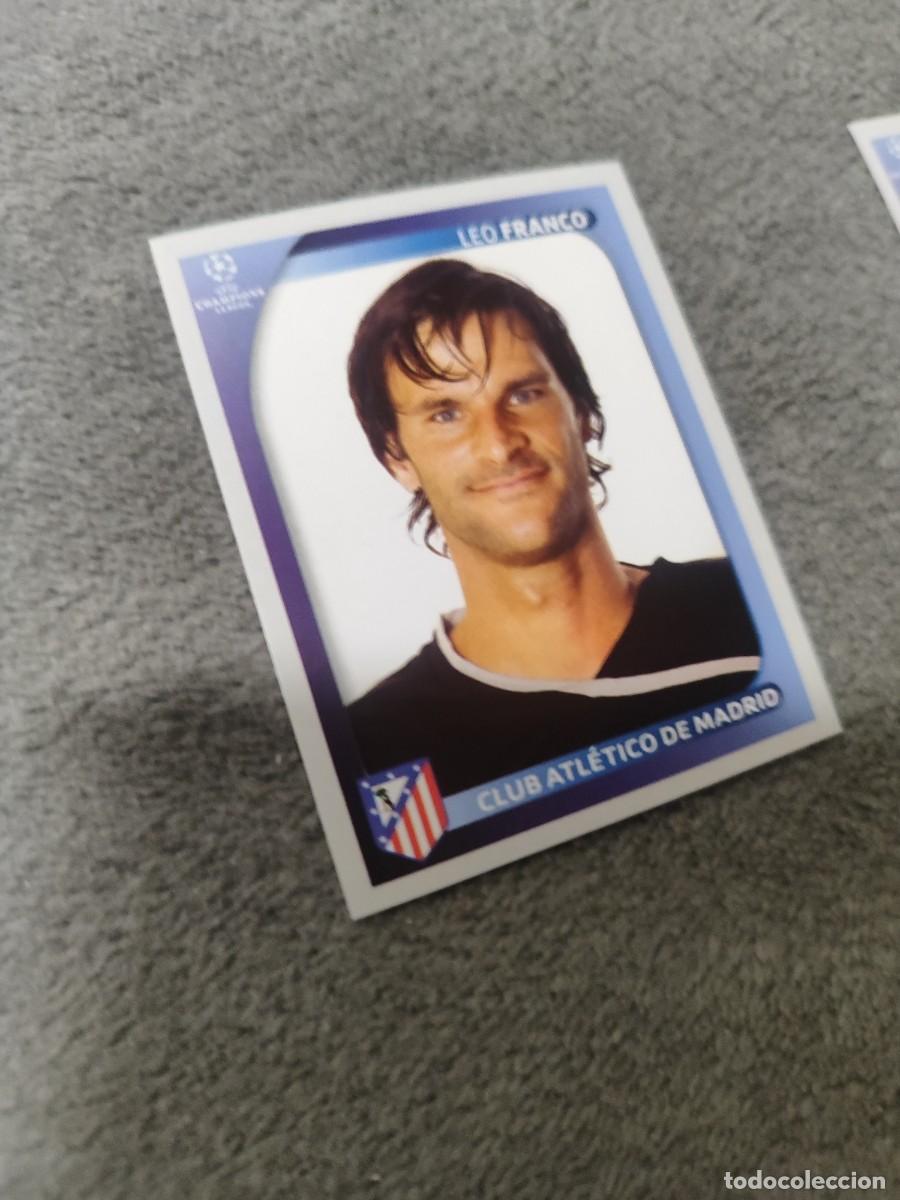 Cromos de F&uacute;tbol: 78 CHAMPIONS LEAGUE 08 09 PANINI LEO FRANCO - CLUB ATL&Eacute;TICO DE MADRID - 2008 2009 UCL UEFA