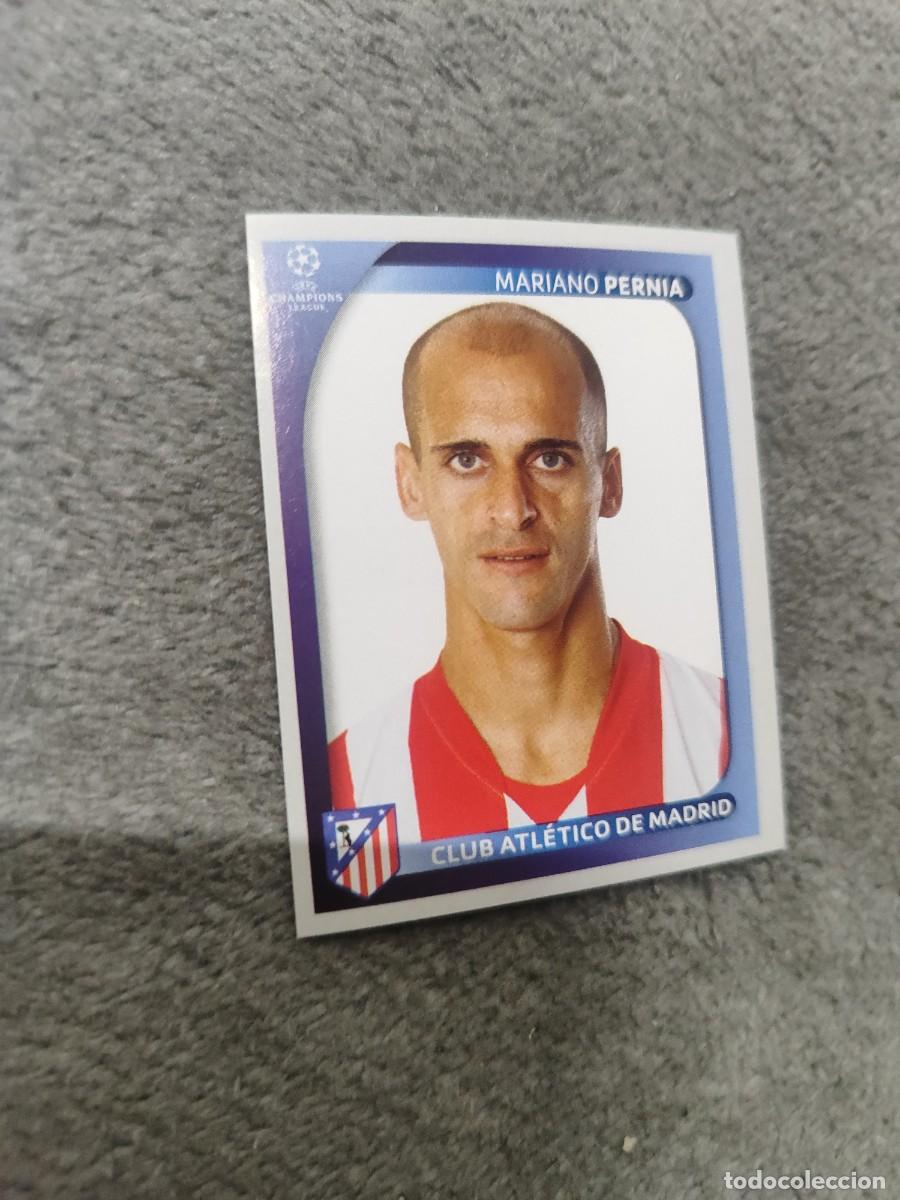 Cromos de F&uacute;tbol: 81 CHAMPIONS LEAGUE 08 09 PANINI MARIANO PERNIA - CLUB ATL&Eacute;TICO DE MADRID - 2008 2009 UCL UEFA