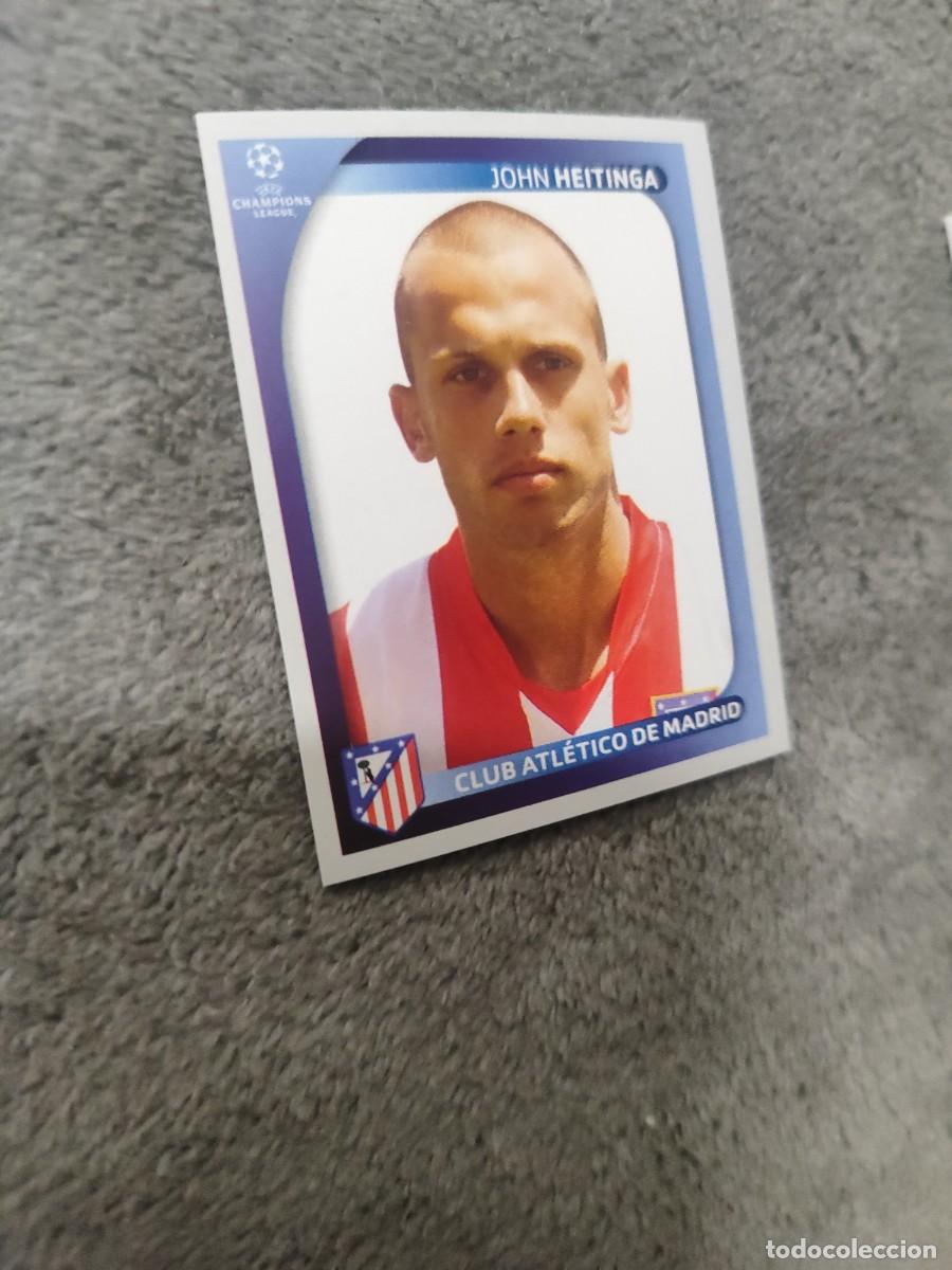 Cromos de F&uacute;tbol: 83 CHAMPIONS LEAGUE 08 09 PANINI JOHN HEITINGA - CLUB ATL&Eacute;TICO DE MADRID - 2008 2009 UCL UEFA
