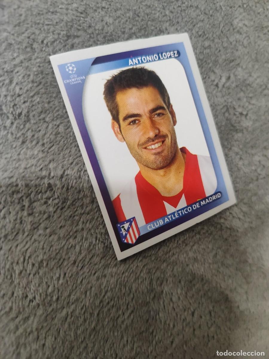 Cromos de F&uacute;tbol: 84 CHAMPIONS LEAGUE 08 09 PANINI ANTONIO LOPEZ - CLUB ATL&Eacute;TICO DE MADRID - 2008 2009 UCL UEFA