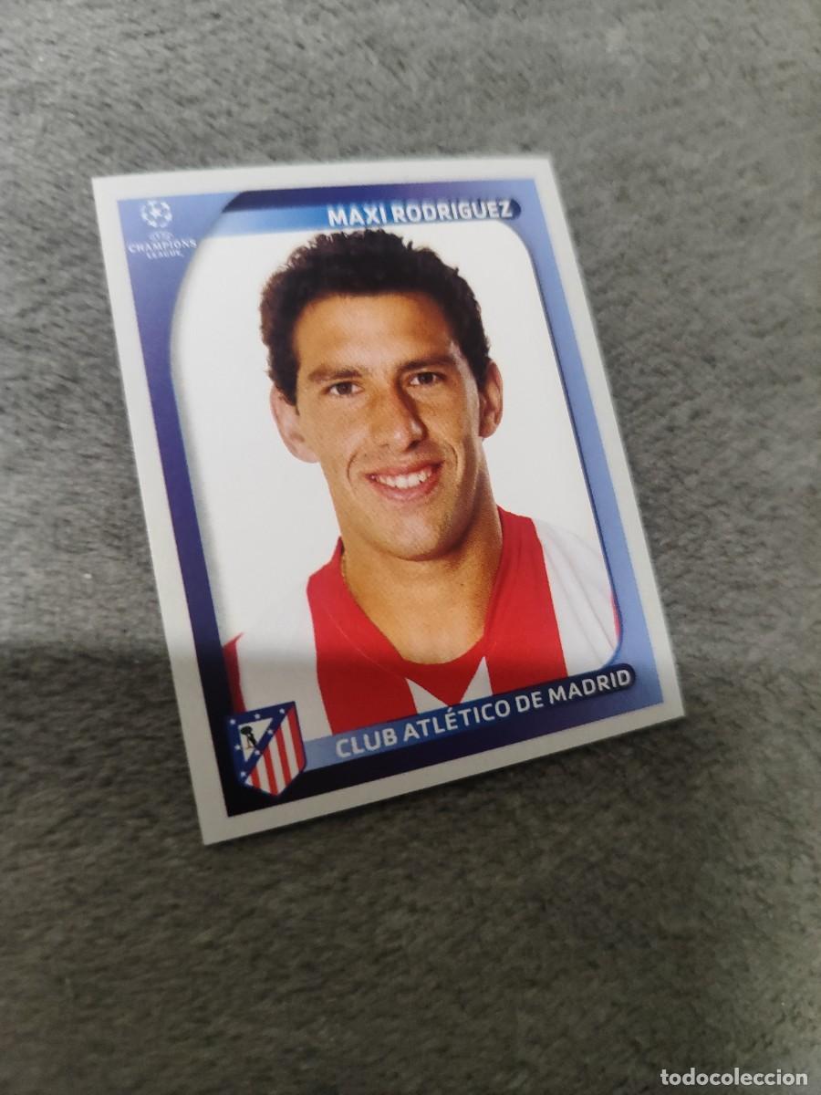 Cromos de F&uacute;tbol: 87 CHAMPIONS LEAGUE 08 09 PANINI MAXI RODRIGUEZ - CLUB ATL&Eacute;TICO DE MADRID - 2008 2009 UCL UEFA
