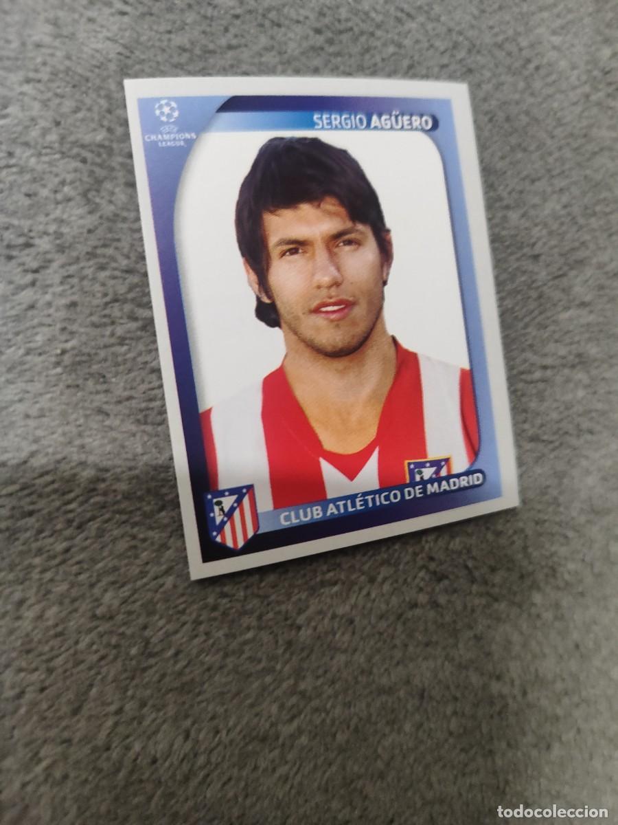 Cromos de F&uacute;tbol: 91 CHAMPIONS LEAGUE 08 09 PANINI SERGIO AG&Uuml;ERO - CLUB ATL&Eacute;TICO DE MADRID - 2008 2009 UCL UEFA