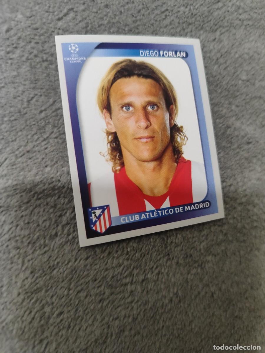 Cromos de F&uacute;tbol: 92 CHAMPIONS LEAGUE 08 09 PANINI DIEGO FORLAN - CLUB ATL&Eacute;TICO DE MADRID - 2008 2009 UCL UEFA