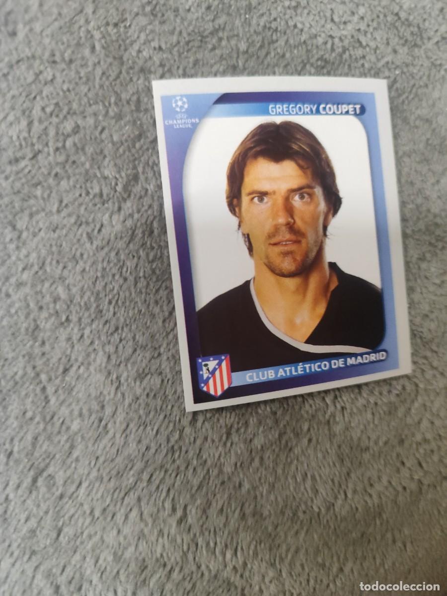 Cromos de F&uacute;tbol: 93 CHAMPIONS LEAGUE 08 09 PANINI GREGORY COUPET - CLUB ATL&Eacute;TICO DE MADRID - 2008 2009 UCL UEFA