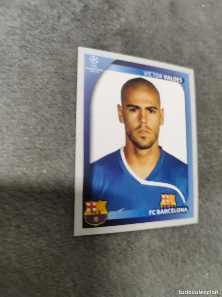 Cromos de F&uacute;tbol: 95 CHAMPIONS LEAGUE 08 09 PANINI VICTOR VALDES - FC BARCELONA - 2008 2009 UCL UEFA