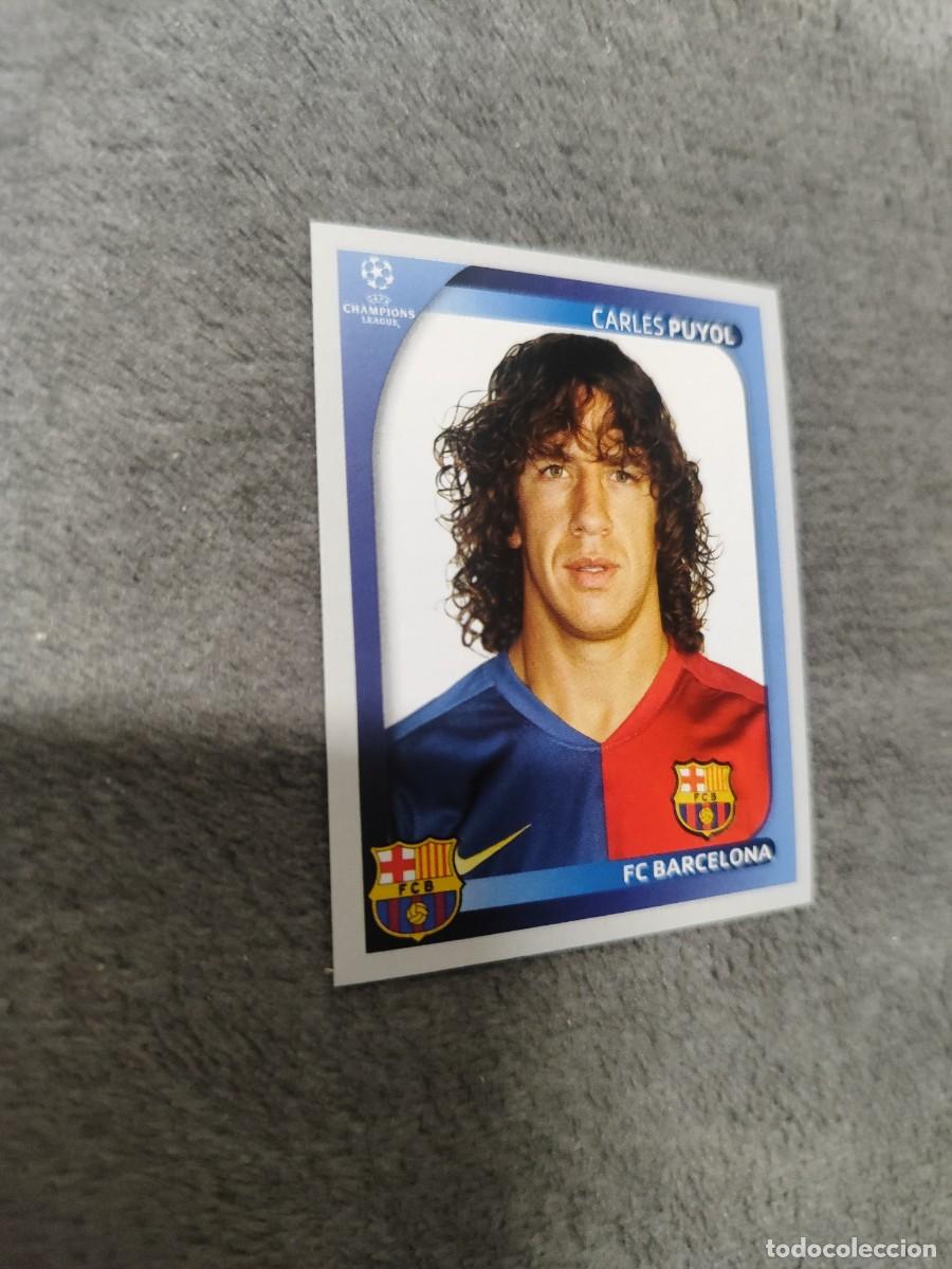 Cromos de F&uacute;tbol: 96 CHAMPIONS LEAGUE 08 09 PANINI CARLES PUYOL - FC BARCELONA - 2008 2009 UCL UEFA