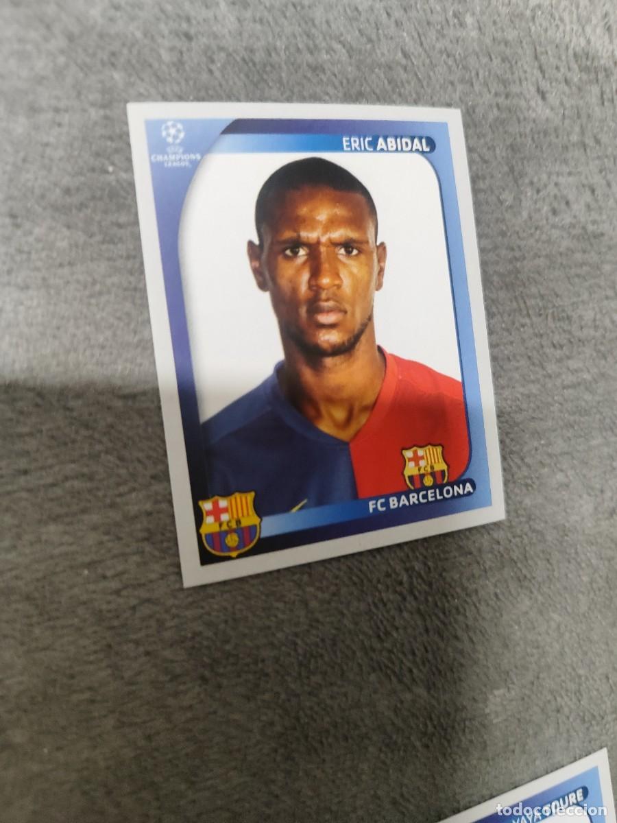 Cromos de F&uacute;tbol: 97 CHAMPIONS LEAGUE 08 09 PANINI ERIC ABIDAL - FC BARCELONA - 2008 2009 UCL UEFA