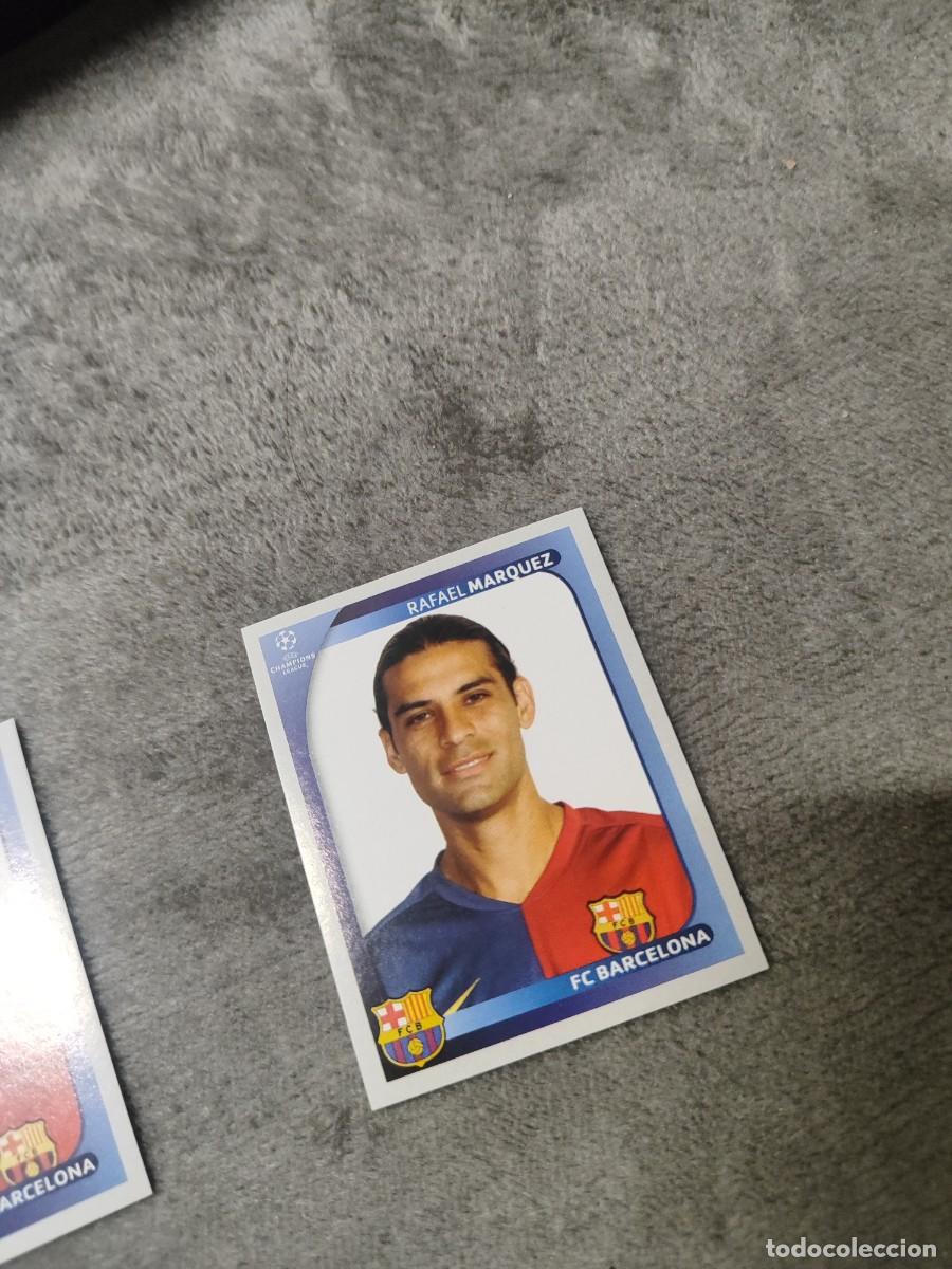 Cromos de F&uacute;tbol: 98 CHAMPIONS LEAGUE 08 09 PANINI RAFAEL MARQUEZ - FC BARCELONA - 2008 2009 UCL UEFA