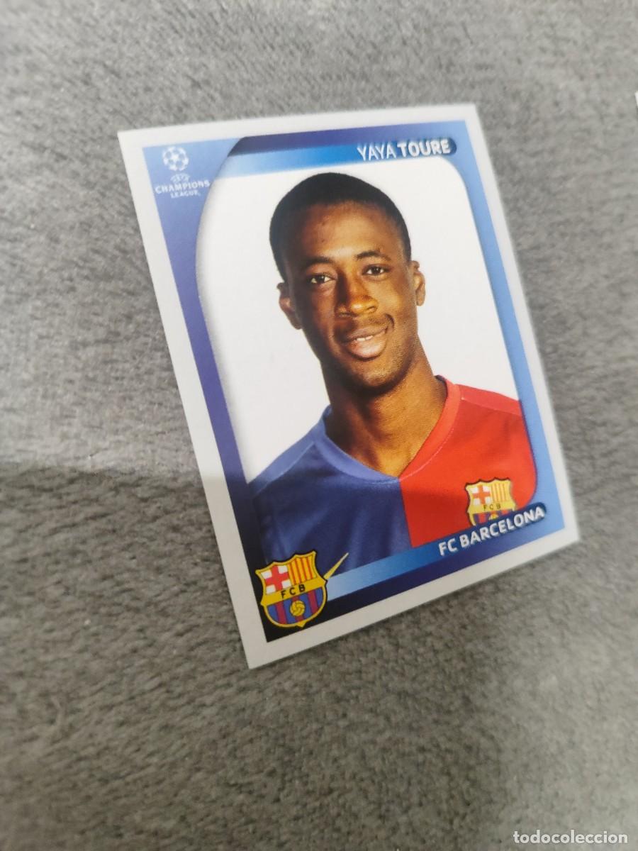 Cromos de F&uacute;tbol: 102 CHAMPIONS LEAGUE 08 09 PANINI YAYA TOURE - FC BARCELONA - 2008 2009 UCL UEFA