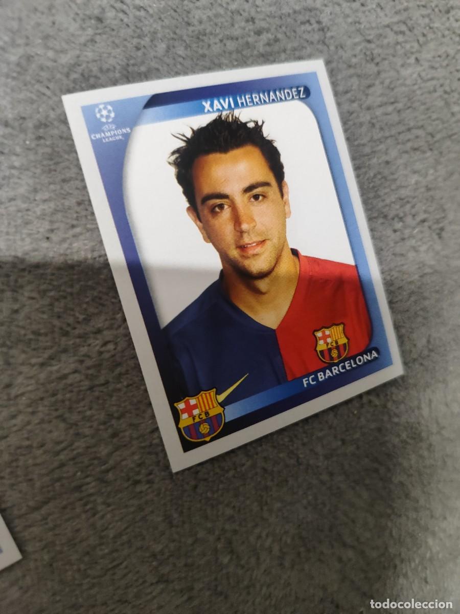 Cromos de F&uacute;tbol: 103 CHAMPIONS LEAGUE 08 09 PANINI XAVI HERNANDEZ - FC BARCELONA - 2008 2009 UCL UEFA