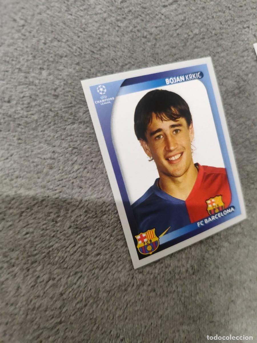 Cromos de F&uacute;tbol: 107 CHAMPIONS LEAGUE 08 09 PANINI BOJAN KRKIC - FC BARCELONA - 2008 2009 UCL UEFA