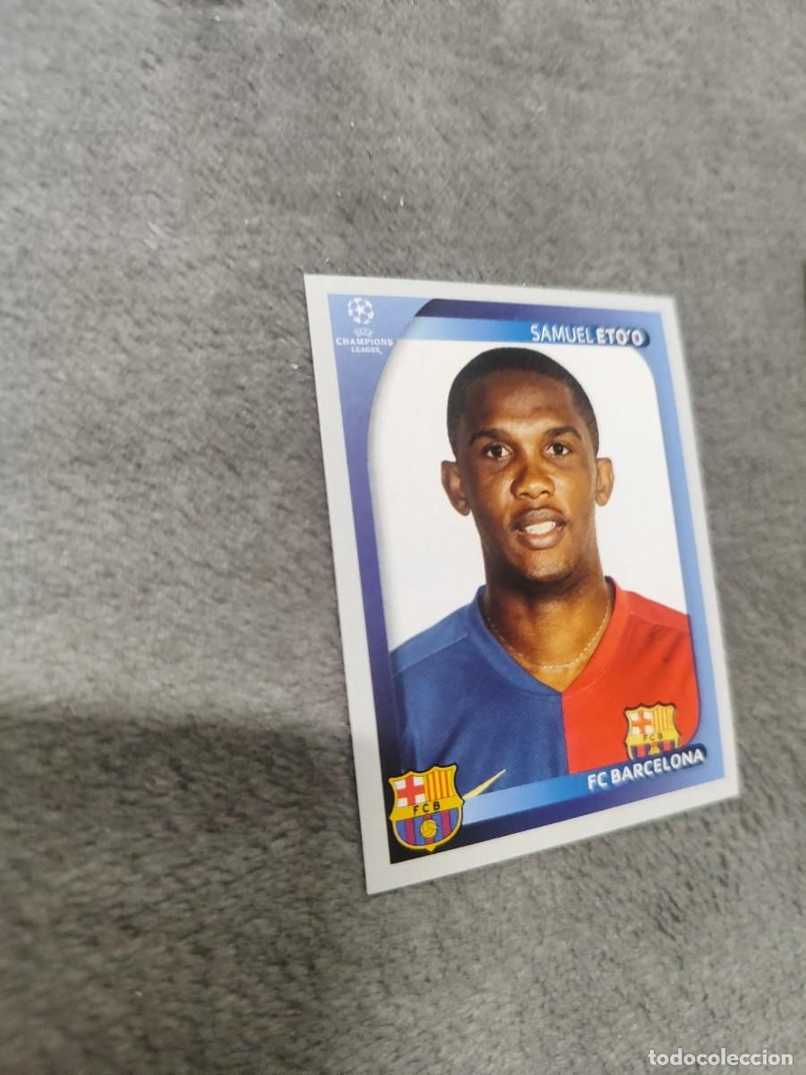 Cromos de F&uacute;tbol: 110 CHAMPIONS LEAGUE 08 09 PANINI SAMUEL ETO'O - FC BARCELONA - 2008 2009 UCL UEFA
