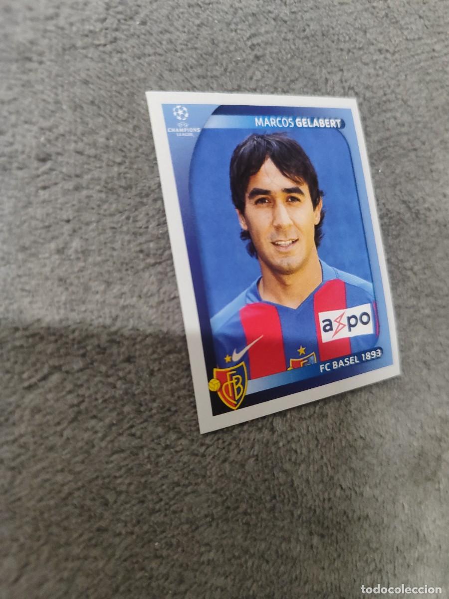 Cromos de F&uacute;tbol: 118 CHAMPIONS LEAGUE 08 09 PANINI MARCOS GELABERT - FC BASEL 1893 BASILEA - 2008 2009 UCL UEFA