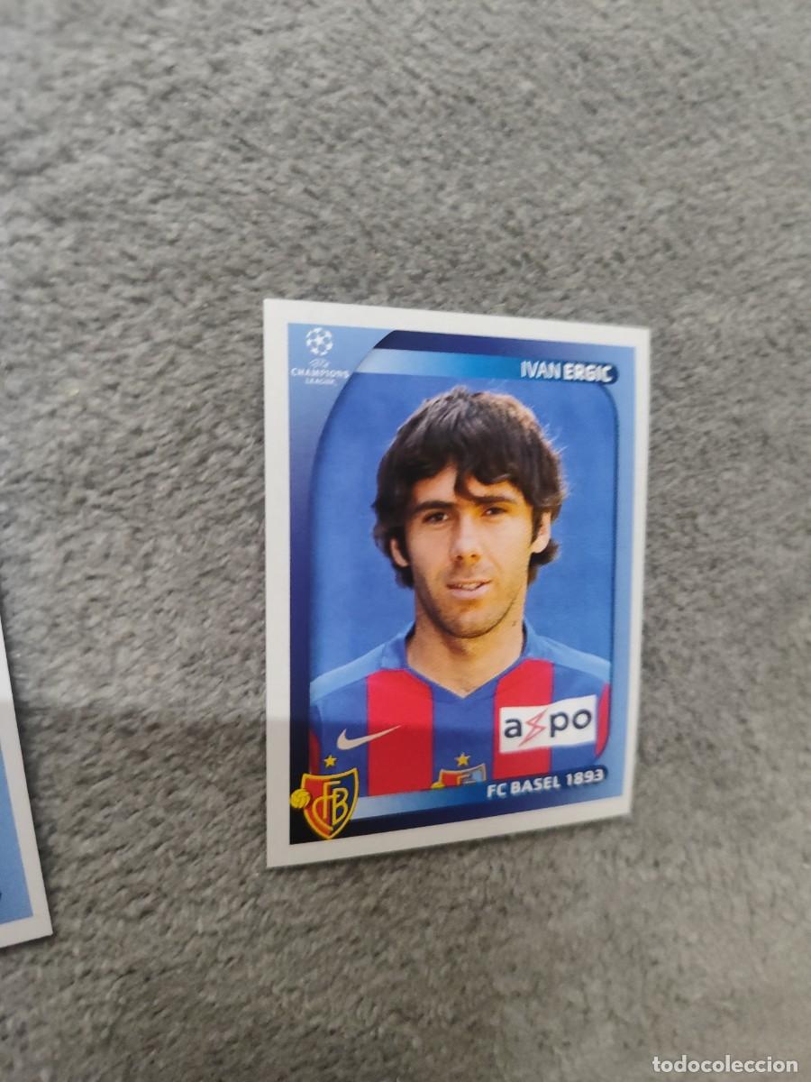 Cromos de F&uacute;tbol: 121 CHAMPIONS LEAGUE 08 09 PANINI IVAN ERGIC - FC BASEL 1893 BASILEA - 2008 2009 UCL UEFA