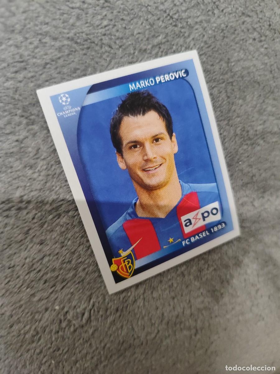 Cromos de F&uacute;tbol: 122 CHAMPIONS LEAGUE 08 09 PANINI MARKO PEROVIC - FC BASEL 1893 BASILEA - 2008 2009 UCL UEFA