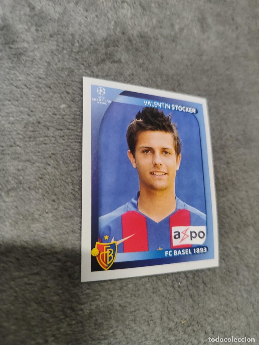 Cromos de F&uacute;tbol: 123 CHAMPIONS LEAGUE 08 09 PANINI VALENTIN STOCKER - FC BASEL 1893 BASILEA - 2008 2009 UCL UEFA