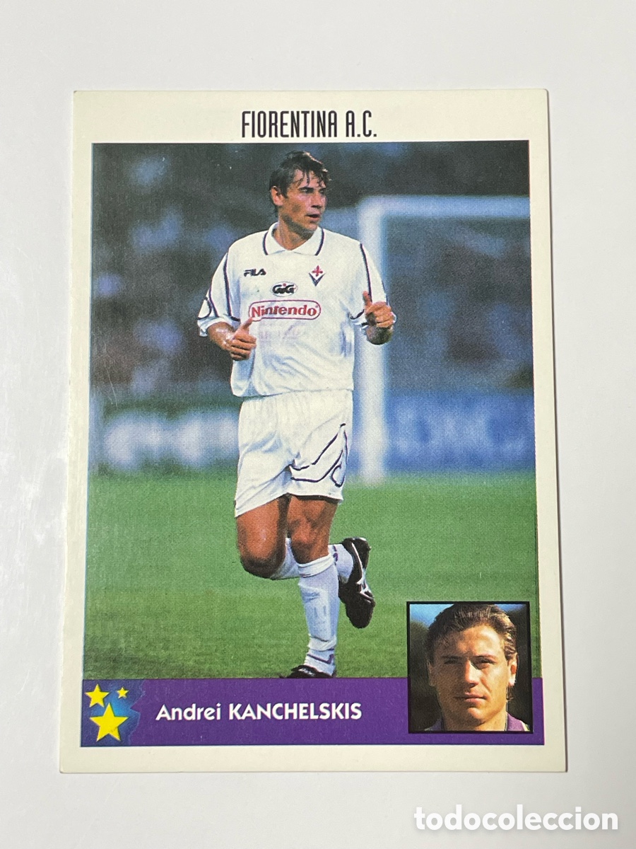 Cromos de F&uacute;tbol: Andrei Kanchelskis Fiorentina Panini Los mejores equipos de Europa 1997/98 #273